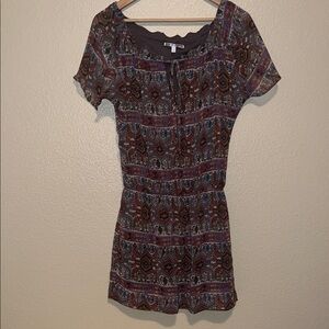 Collective Concepts Multicolor Patterned Midi Dress